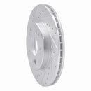 R1 86-89 Mercedes-Benz 560SL Front & Rear Drilled & Slotted Silver Brake Rotor Set