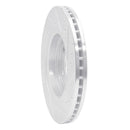 R1 17-20 Acura MDX Front Right Drilled & Slotted Silver Brake Rotor