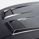 Seibon 2022-2023 Volkswagen Golf GTI/R DV-Style Carbon Fiber Hood