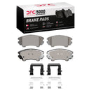 DFC 10-15 Chevrolet Camaro Front Drill/Slot Geoperf Rotors 5000 Advanced Brake Pads w/Hardware