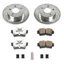 Power Stop 99-04 Ford Mustang Front & Rear Z26 Street Warrior Brake Kit