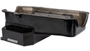 Moroso 80-85 Chevy Small Block/Dart (w/2 Pc Seal) Road Race Wet Sump 7qt 7.5in Steel Oil Pan - Black