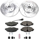 Power Stop 16-18 Audi TT Quattro Front & Rear Z23 Evolution Sport Brake Kit