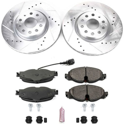 Power Stop 22-24 Volkswagen Taos Front and Rear Z23 Evolution Brake Kit