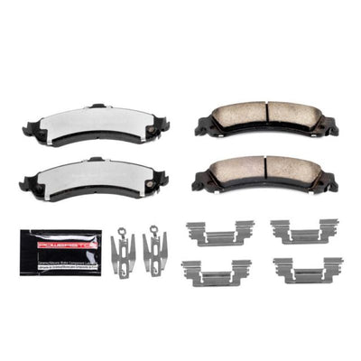 Power Stop 2007 GMC Sierra 1500 Classic Front and Rear Z36 Coated Kit w/Calipers