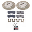 Power Stop 98-02 Cadillac Seville Front and Rear Semi-Coated Rotor Kit