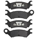 DFC 86-87 Mazda 626 Rear 3000 Semi-Metallic Brake Pads