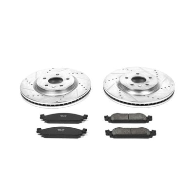 Power Stop 09-11 Ford Flex Front & Rear Z23 Evolution Sport Brake Kit