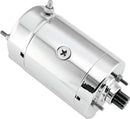 Twin Power 82-88 FLH FLT 74-86 FXE 74-E76 XLH Chrome Hitachi Starter Replaces H-D 31570-73