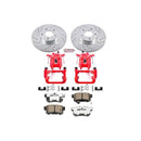 Power Stop 99-03 Acura TL Front & Rear Z26 Street Warrior Brake Kit w/Calipers