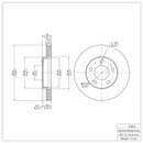 DFC GeoSPEC Coated Rotors - Plain