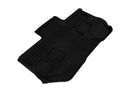 3D MAXpider 2011-2014 Chevrolet Suburban Kagu 1st & 2nd & 3rd Row Floormats - Black
