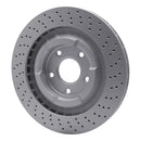 DFC 06-13 Chevrolet Corvette Front Drilled GeoSPEC Coated Rotor