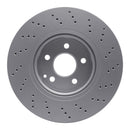 DFC 02-06 Mercedes-Benz CL500 Front Drilled GeoSPEC Coated Rotor