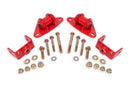 BMR Suspension 14-19 Chevrolet Corvette Motor Mount Kit - Red