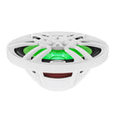 DS18 NXL Series Coaxial Marine Speaker w/ RGB Lights 6x9in 2-Way 125 Watts RMS 4 ohm White