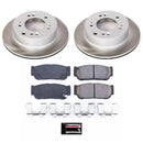 Power Stop 07-09 Kia Sorento Front and Rear Semi-Coated Rotor Kit