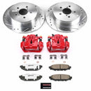 Power Stop 06-09 Subaru Legacy Front & Rear Z26 Street Warrior Brake Kit w/Calipers