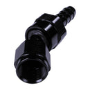 Russell 6AN ProClassic Crimp 30 Degree Hose End - Black