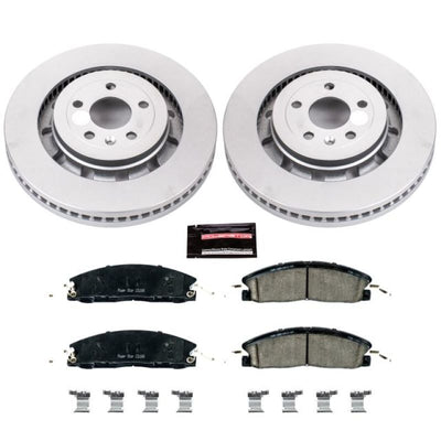 Power Stop 13-19 Ford Explorer Front & Rear Z17 Evolution Geomet Coated Brake Kit