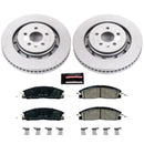 Power Stop 13-18 Lincoln MKT Front & Rear Z17 Evolution Geomet Coated Brake Kit