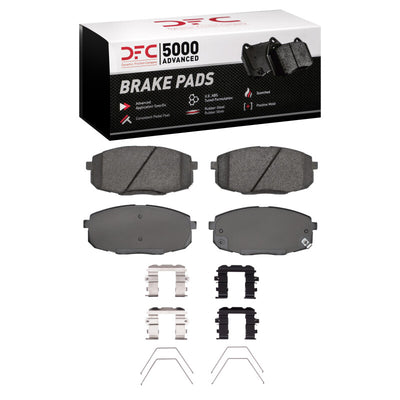 DFC 14-24 Hyundai Elantra GT Front & Rear Drill/Slot Geoperf Rotors 5000 Advanced Pads w/Hardware
