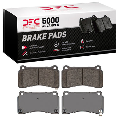 DFC 09-24 Nissan GT-R Rear 5000 Advanced Low Metallic Brake Pads
