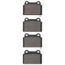 DFC 08-15 Mitsubishi Lancer Rear 5000 Advanced Low Metallic Brake Pads and Hardware Kit