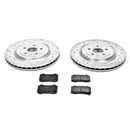 Power Stop 10-15 Chevrolet Camaro Rear Z23 Evolution Sport Brake Kit w/Calipers