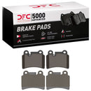 DFC 07-09 Volkswagen Touareg Rear 5000 Advanced Low Metallic Brake Pads