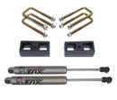 MaxTrac 04-18 Nissan Titan 2WD 4in/2in MaxPro Elite Spindle Lift Kit w/FOX Shocks