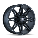 Mayhem 8090 Rampage 20x10 / 8x170 BP / -25mm Offset / 125.2mm Hub Matte Black Wheel