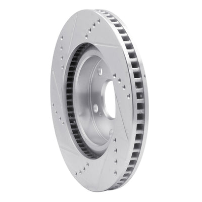 R1 74-80 InternatIonal Scout II Front Drilled & Slotted Silver Brake Rotor Set