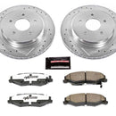 Power Stop 2004 Cadillac XLR Front & Rear Z26 Street Warrior Brake Kit