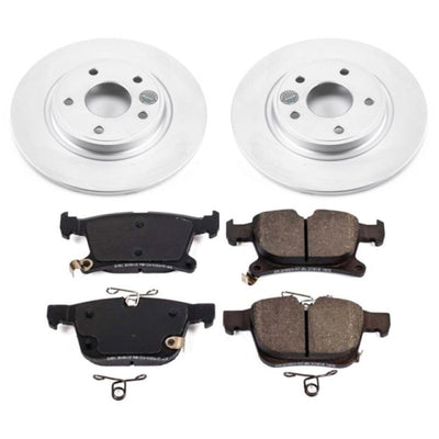 Power Stop 17-19 Chrysler Pacifica Front & Rear Z17 Evolution Geomet Coated Brake Kit