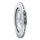 R1 14-21 Mercedes-Benz Maybach S560 Rear Drilled & Slotted Silver Brake Rotor Set