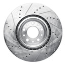 R1 17-25 Alfa Romeo Stelvio Front Drill & Slot Silver Rotors