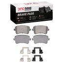 DFC 14-17 Audi SQ5 Front & Rear Rotors with 5000 Advanced Brake Pads w/Hardware