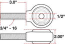 SPC Performance xAxis Rod End Ball Joint