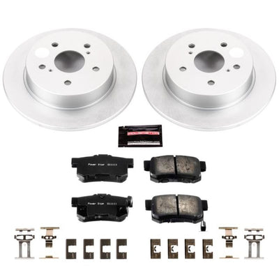 Power Stop 07-13 Suzuki SX4 Front & Rear Z17 Evolution Geomet Coated Brake Kit