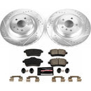 Power Stop 16-17 Mercedes-Benz GLE400 Front & Rear Z23 Evolution Sport Brake Kit