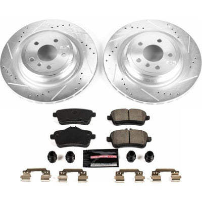 Power Stop 2016 Mercedes-Benz GLE300d Front & Rear Z23 Evolution Sport Brake Kit