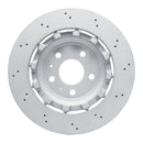 DFC 13-15 Audi RS5 Rear Drilled Hi-Carbon Alloy Geomet Coated Rotor