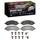 DFC 06-24 Chrysler Aspen Front Drill/Slot Geoperf Rotors Ultimate Duty Perf Pads w/Hardware