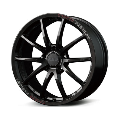 Versus VT125S 18X9.5 +38 5x112 Super Dark Gunmetal/MC/RAP (Red Clear)