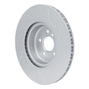 DFC 20-25 BMW M340i Right Rear GeoSPEC Coated Rotor - Dimpled and Slotted