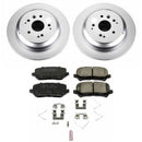 Power Stop 14-16 Acura MDX Front & Rear Z17 Evolution Geomet Coated Brake Kit