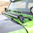 Westin/Snyper 07-17 Jeep Wrangler Snyper LED Cowl Mount - Textured Black