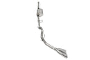 Corsa 2021-2025 Ford F-150 SuperCrew/6.5in Bed 3.5L V6 Sport Cat-Back Single Side Exit-Polished