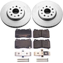 Power Stop 16-19 Chevrolet Camaro Front & Rear Z17 Evolution Geomet Coated Brake Kit